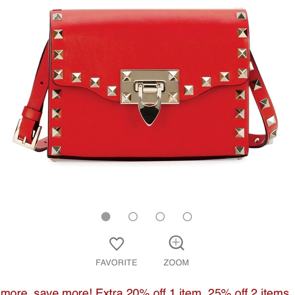 Valentino Rockstud Mini Flap Shoulder Bag